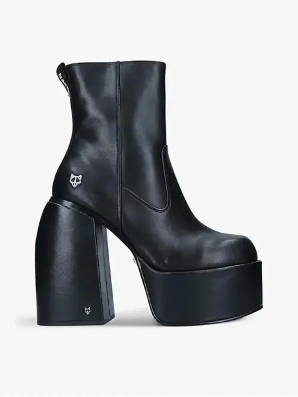 Naked Wolfe Black Leather Platform Jailbreaker Boots